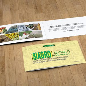 Carte d'invitation 2 volets