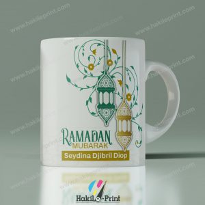 Mugs | Tasses personnalisés - Ramadan Mubarak + nom