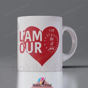 Mugs | Tasses | L'amour, ...