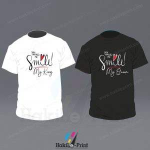 2 T-shirts | You make me Smile