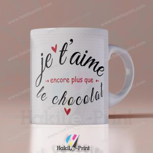 Mugs | Tasses | Je t'aime encore plus que...