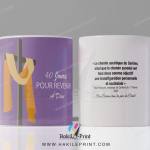 Mugs | Tasses | 40 jours pour revenir à Dieu