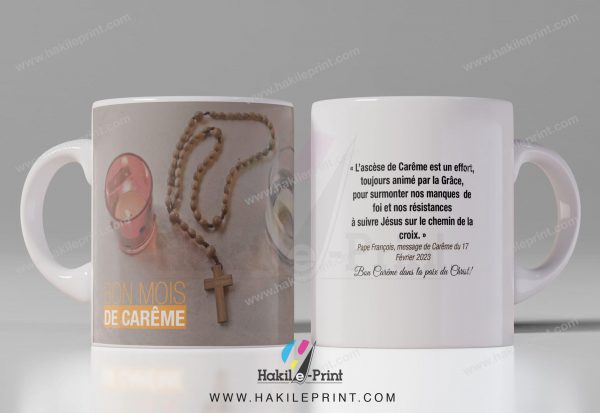 Mugs | Tasses | Bon mois de carême