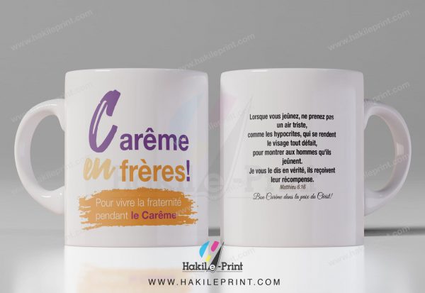 Mugs | Tasses | Carême en frères