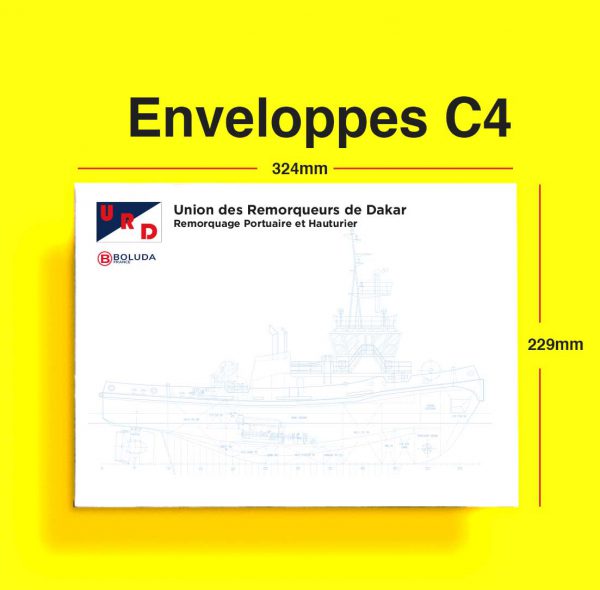 Enveloppe classique C4