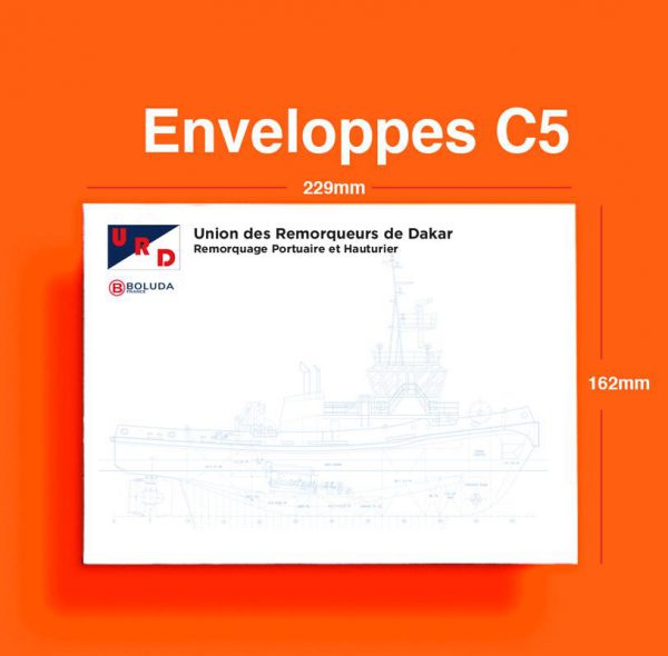 Enveloppe classique C5
