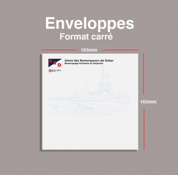 Enveloppe carré