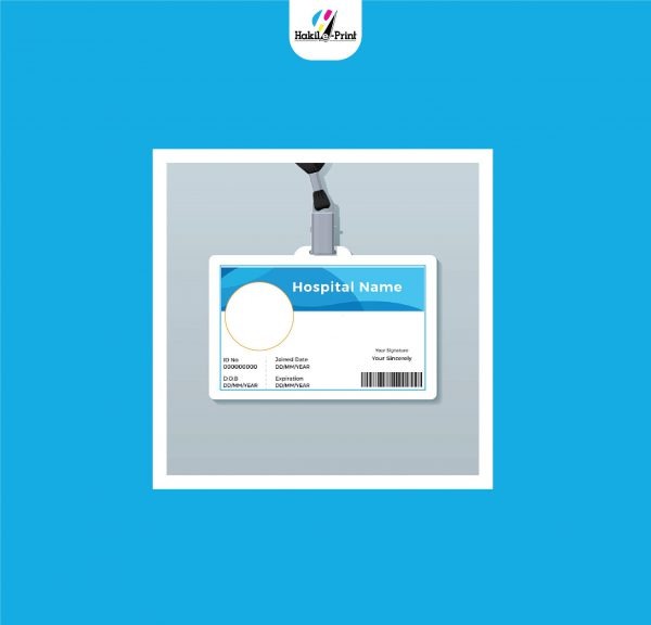 Badges PVC + étui + cordon - Recto simple - Format paysage
