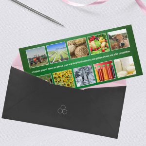 Carte d'invitation simple
