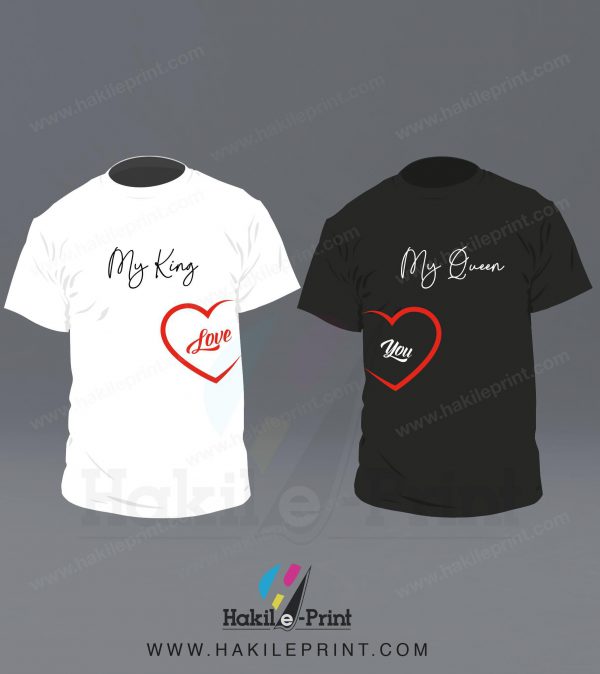 2 T-shirts | King / Queen