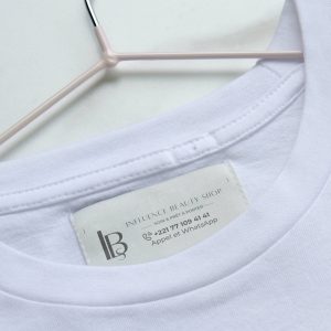 Étiquettes en textile pour vêtements