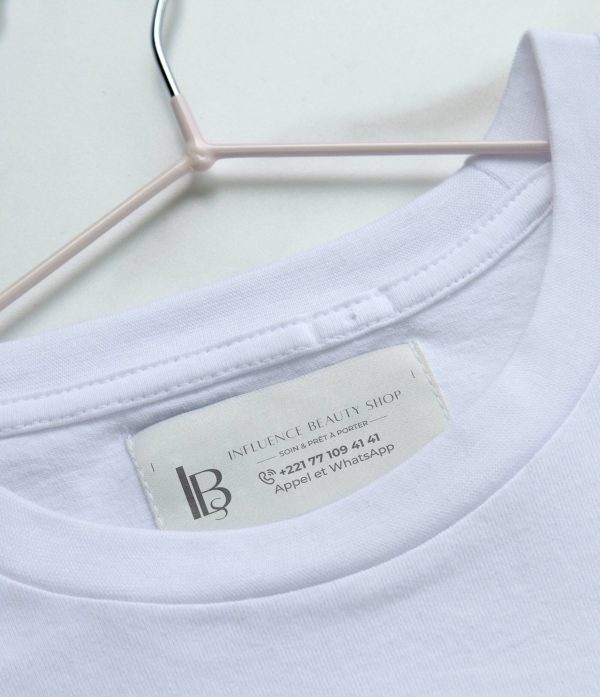 Étiquettes en textile pour vêtements