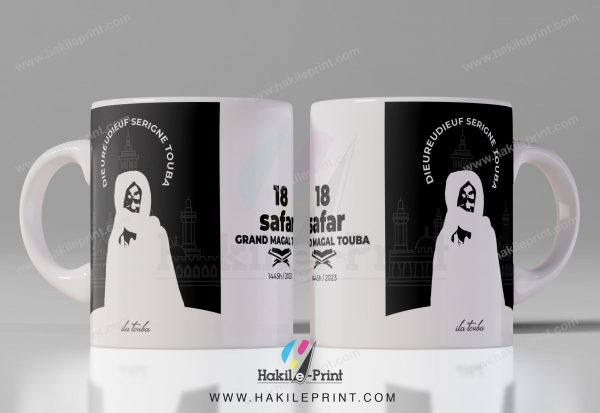 Mugs | Tasses Dieureudieuf Serigne Touba | Double face
