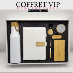 Coffret VIP White Bamboo — Élégance Blanche & Bois Naturel