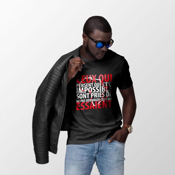 T-shirt "...ceux qui essaient" – Image 2